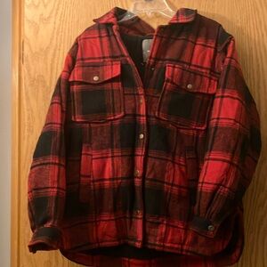 Like new Maurice’s shacket xl worn once